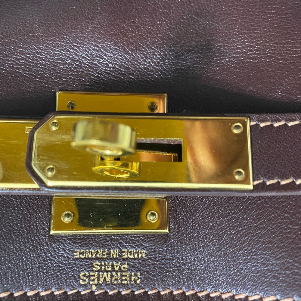 HERMES KELLY 32 Birkin vintage never used - Picture 8 of 8